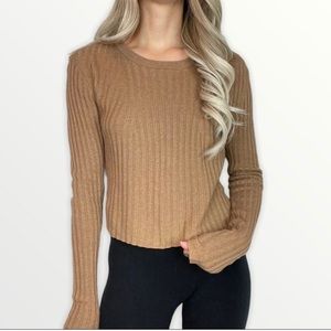 Aritzia Babaton Nathaniel Crop Sweater